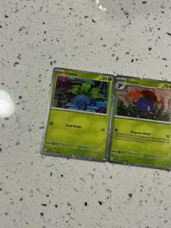 Oddish Gloom Vileplume Pokemon TCG Phantasmal Flames Cosmos Holo Promo - Image 2