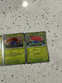 Oddish Gloom Vileplume Pokemon TCG Phantasmal Flames Cosmos Holo Promo - Image 3