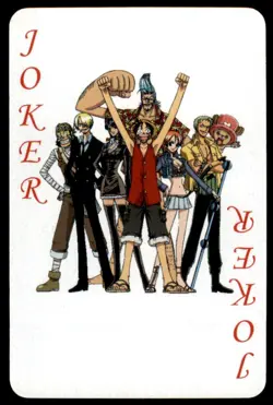 2016 One Piece Shonen Jump Poker Card English #JOKER - Image 1