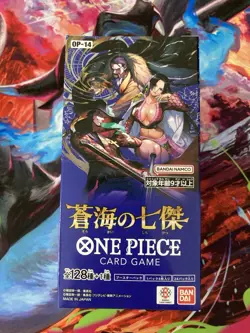 One Piece TCG OP-14 The Azure Sea's Seven Japanese Booster Box - Image 1