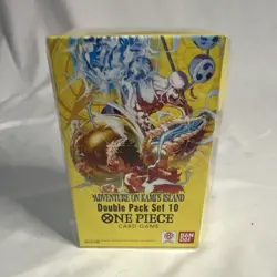 Bandai One Piece Card Game Adventure on Kami's Island DP-10 3-Pack English Luffy - Image 1
