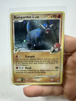 Pokemon Card - Rampardos GL Rising Rivals 11/111 Holo Rare LP - Image 1