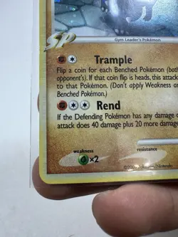 Pokemon Card - Rampardos GL Rising Rivals 11/111 Holo Rare LP - Image 5