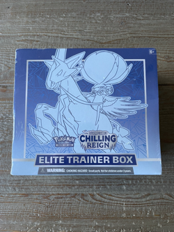 Pokemon TCG: Sword & Shield Chilling Reign Elite Trainer Box - ETB - Ice Calyrex - Image 1