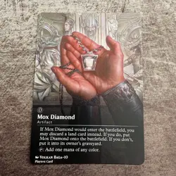 Mox Diamond - Custom Art MTG Magic The Gathering Playtest Card - Image 1
