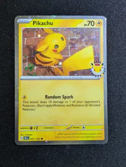 Pikachu (Pokemon Day 2026) 051/162 Common Miscellaneous Cards & Products Holo MC - Image 1