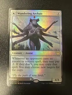 Wandering Archaic Prerelease Cards Foil NM JL - Image 1