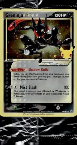 SWSH: Sword & Shield Promo Cards #SWSH144 Greninja Star - Image 1