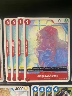ONE PIECE TCG – Red/Blue Portgas D. Ace Deck – 51 Card Ready to Play – EN - Image 4