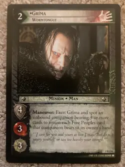 Lord of the Rings LOTR TCG rare card lot: 12 Isengard Two Towers NM Incl. Grima - Image 2