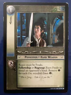 Lord of the Rings LOTR TCG rare lot: 6 Fellowship cards Played condition - Image 3