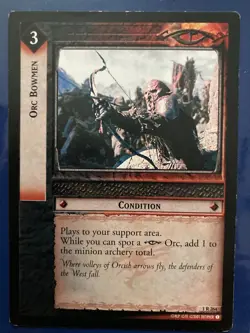 Lord of the Rings LOTR TCG rare lot: 6 Fellowship cards Played condition - Image 5