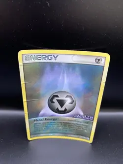 Metal Energy ~ 107/113 ~ Stamped Holo ~ EX DELTA SPECIES ~ HEAVY PLAY ~ Pokemon - Image 1