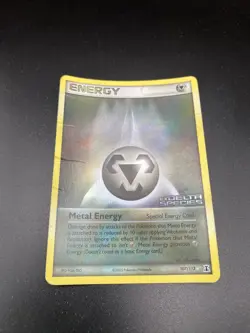 Metal Energy ~ 107/113 ~ Stamped Holo ~ EX DELTA SPECIES ~ HEAVY PLAY ~ Pokemon - Image 2