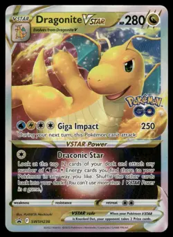 Pokemon Cards Dragonite VSTAR SWSH236 Sword & Shield Promo Holo Promo NM - Image 1