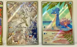 Pokemon Cards, Mega Charizard X Ex 023/Promo/N’s Reshiram 167/Misty’s Lapras 194 - Image 4