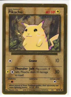 Pokemon TCG - Celebrations - Pikachu (Metal) - 58/102 - Promo - Image 1