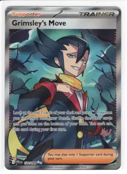 Pokemon TCG - PFL EN - Grimsley's Move - 120/094 - Full Art Ultra Rare - Image 1