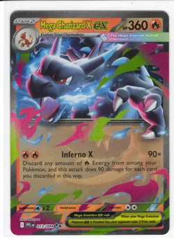Pokemon TCG - PFL EN - Mega Charizard EX - 013/094 - Double Rare - Image 1