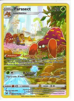 Pokemon TCG - SWSH Lost Origin - Parasect - TG01/TG30 - Holo Rare - Image 1