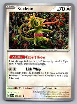 Pokemon TCG SV08: Surging Sparks Kecleon 150/191 - Image 1