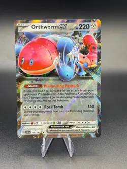 Pokemon TCG - Orthworm ex Double Rare Holo - Stellar Crown 110/142 - Image 1
