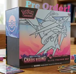 Pokemon Chaos Rising Pokemon Center ETB. AVAILABLE NOW! Sealed! - Image 1