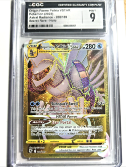CGC Gem Mint 10 Origin Forme Palkia VSTAR 208/189 Pokemon Astral Radiance - Image 1