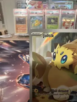 Pokemon Joltik 196/182 Illustration Rare Paradox Rift NM Condition - Image 2
