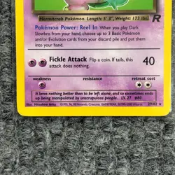 Vintage Pokemon Team Rocket Dark Slowbro 29/82 Rare LP - Image 4