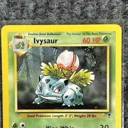 Vintage Pokemon Ivysaur Legendary Collection 47/110 Grass NM Uncommon 2002 - Image 3