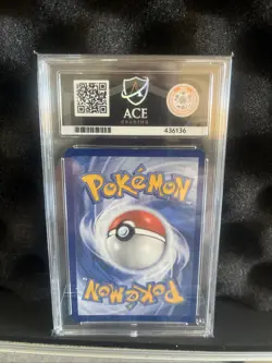 Vaporeon Black Star Promo COSMOS Holo 168 Mint Ace Grading 9 Pokemon Slab - Image 2