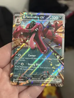 Pokemon TCG Krookodile ex 055/086 Chaos Rising- Double Rare- Pack Fresh- NM - Image 1