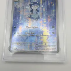 Pokemon TCG Scarlet & Violet 151 Poliwhirl 176/165 Illustration Rare Holo PSA 9 - Image 4