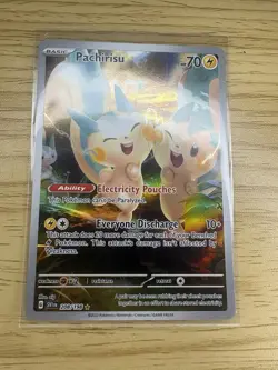 Pokemon Pachirisu 208/198 Scarlet & Violet Illustration Rare - Image 1