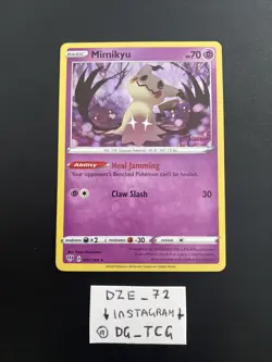 Pokemon Tin Promo - Mimikyu - 081/189 - COSMOS Holo Rare - M/NM - Image 1