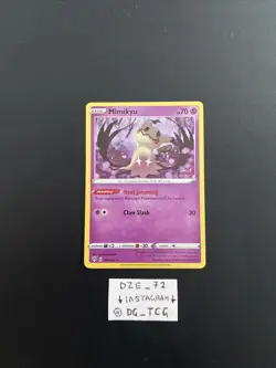 Pokemon Tin Promo - Mimikyu - 081/189 - COSMOS Holo Rare - M/NM - Image 2