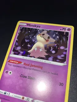 Pokemon Tin Promo - Mimikyu - 081/189 - COSMOS Holo Rare - M/NM - Image 5