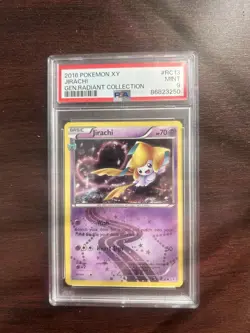 Pokemon TCG 2016 Jirachi RC13/RC32 XY Generations Radiant Collection PSA 9! - Image 1