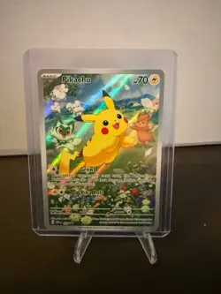 Pokemon Pikachu TCG Paldea Adventure Chest SVP 088 Black Star Promo - Image 1