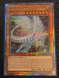 Galaxy-Eyes Afterglow Dragon Quarter Century Secret Rare NM RA01-EN017 Yu-Gi-Oh! - Image 1