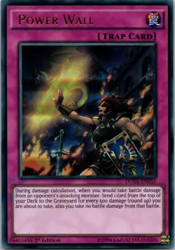 Yugioh Power Wall DUSA-EN033 1st Edition Ultra Rare NM - Image 1