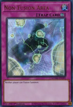 Yu-Gi-Oh! Non-Fusion Area 1st Ed. MAMA-EN095 Ultra Rare NM/LP - Image 1
