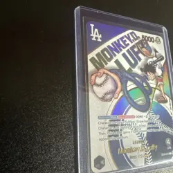 2025 One Piece EN Monkey D. Luffy Dodgers X One Piece Night #EB02-010 - Image 3