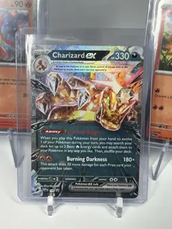 Charizard ex SVP 196 Scarlet & Violet Black Star Promo Holo Pokemon TCG NM/M - Image 1