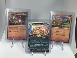 Charizard ex SVP 196 Scarlet & Violet Black Star Promo Holo Pokemon TCG NM/M - Image 2