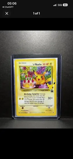 Pokemon TCG SV Promos 3-Card Lot: Charmander SVP044, Pikachu 24, Mew - Image 3