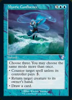 Mystic Confluence -Foil Light Play MTG Time Spiral Remastered - Image 1