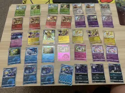 Pokemon Eevee Evolution 35 cards set S-Chinese gem pack2 and 3 cbb2c Holo NM - Image 1