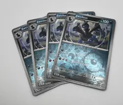 Zweilous Reverse Holo 118/191 x4 4x Pokemon Card 2024 Surging Sparks Playset - Image 1